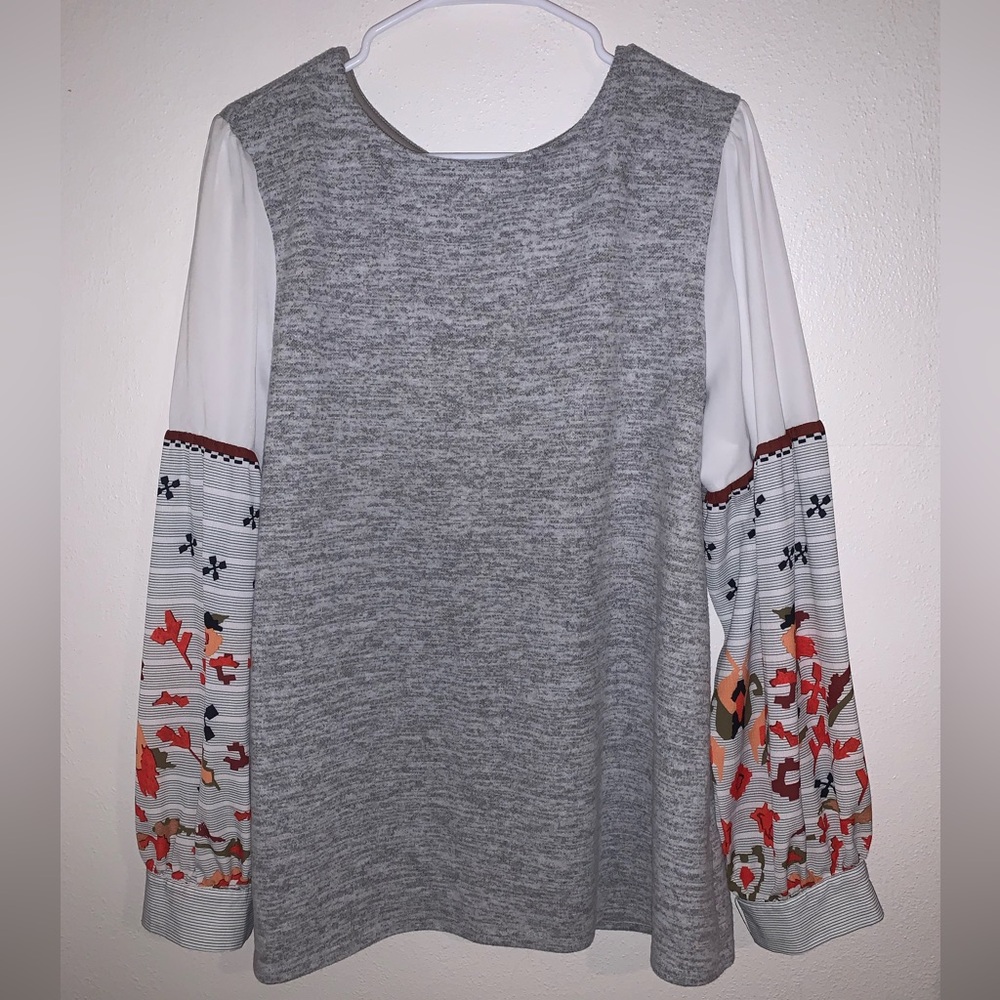 Graphic Sleeve Tunic